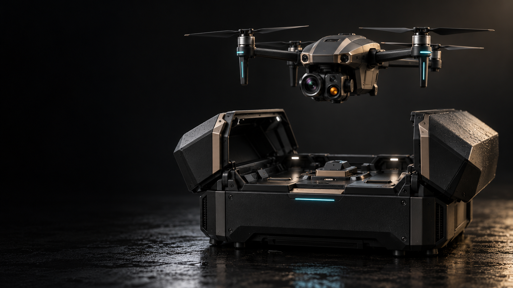 Equiomics Air drone concept render